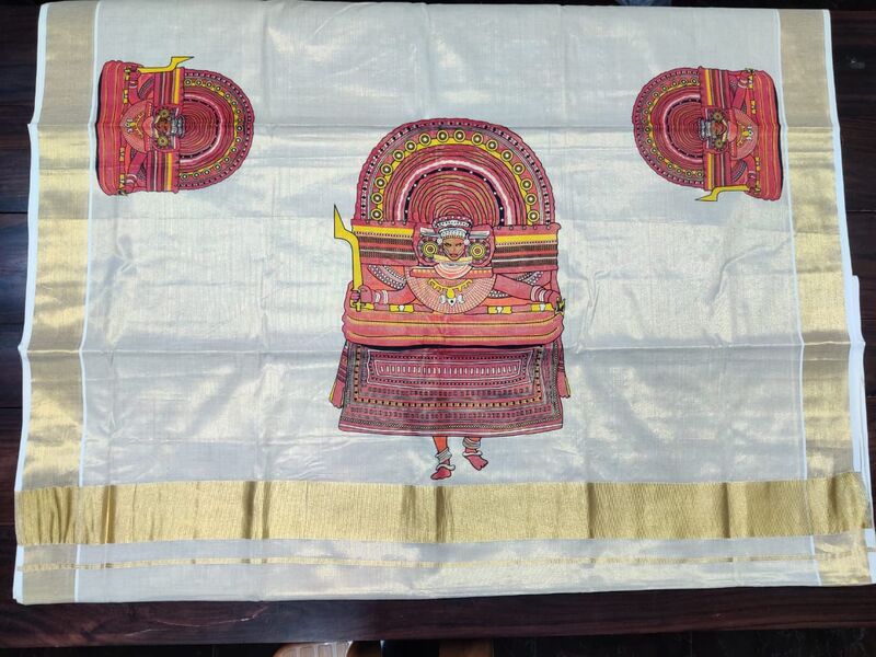 Designer Mural Saree Designer Mural Saree